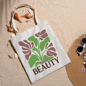 Wild Beauty Canvas Tote Bag