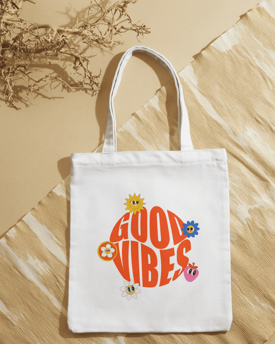 ☀️ Good Vibes Only Tote Bag