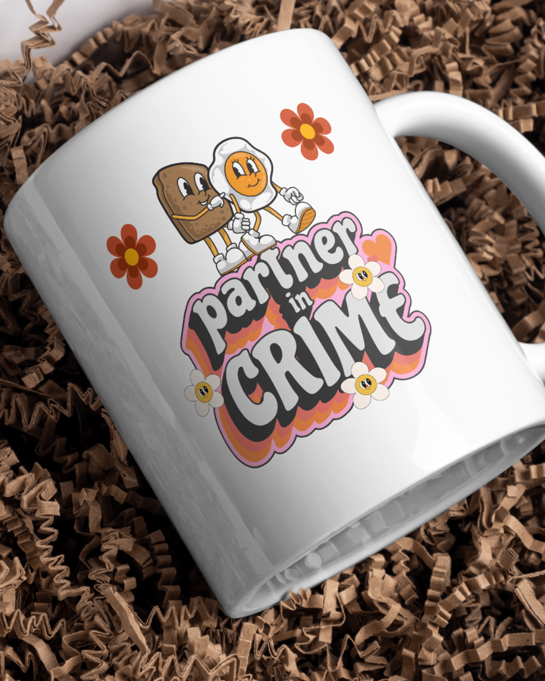 🥪👯‍♀️ "Partner in Crime" Mug