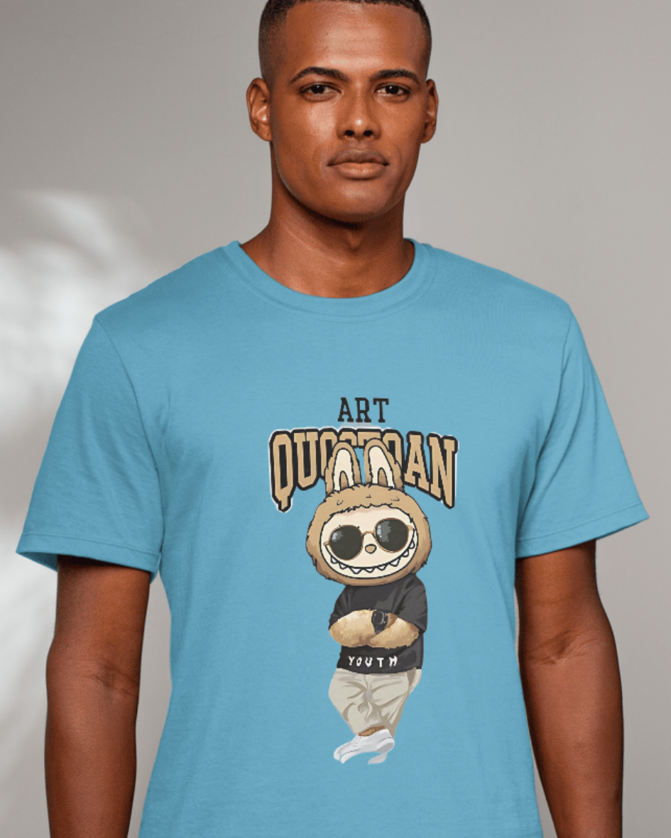 😎 Art Quoqoan Youth T-Shirt – Street Cool Meets Cartoon Charm