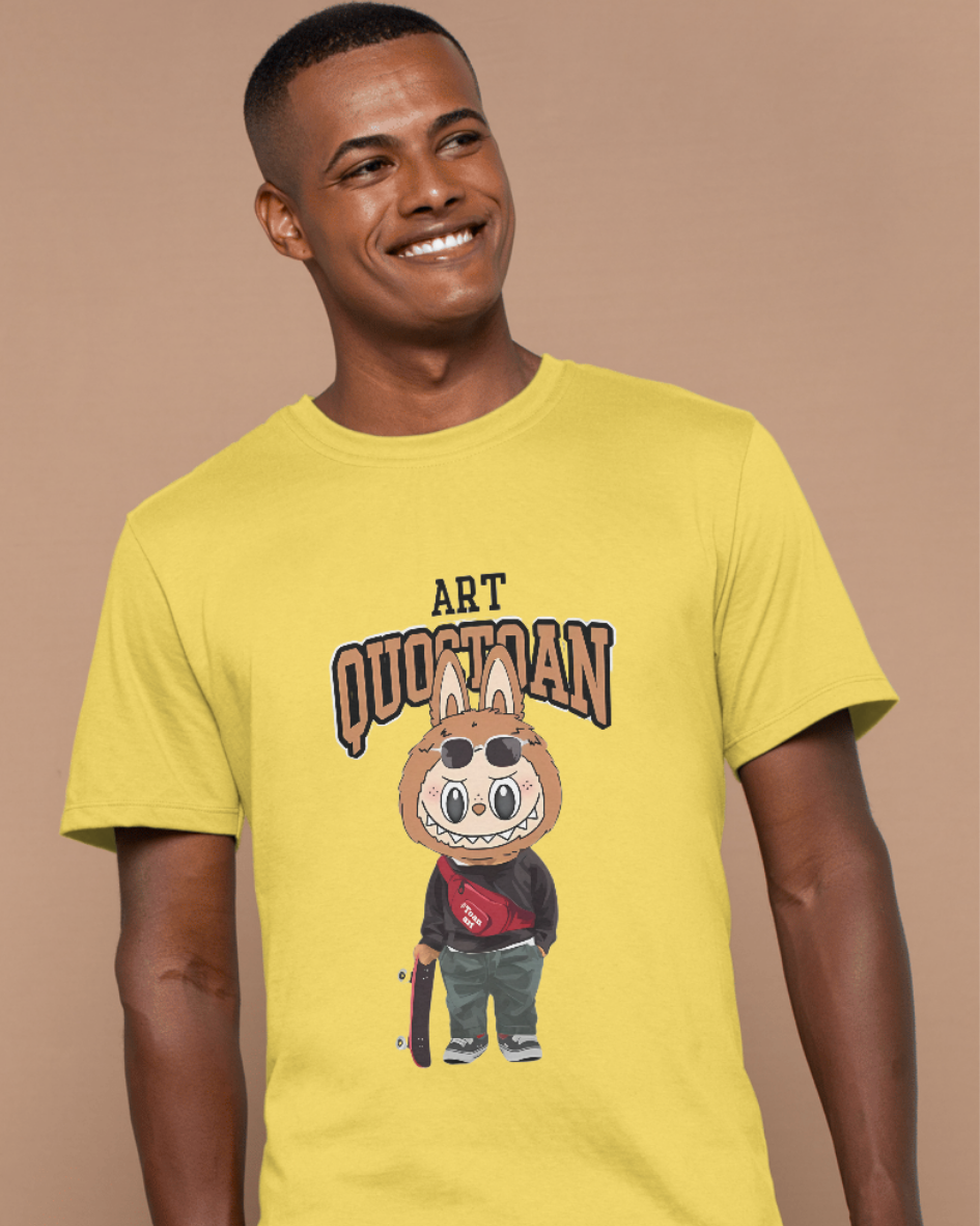 🛹 Art Quoqoan Skater T-Shirt – Youth Vibes on Deck