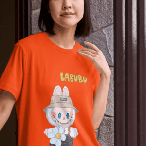 🌼 Labubu Nature Explorer T-Shirt – Bloom With Style