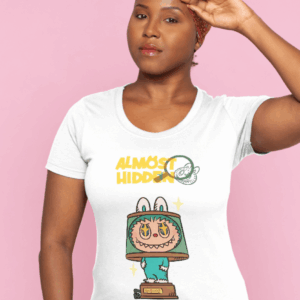 🧠 Almost Hidden – Nobody Lamphead T-Shirt