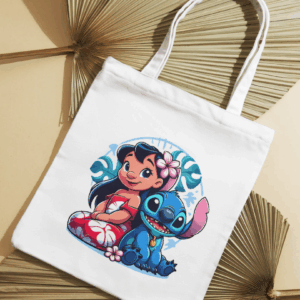 🌺 Lilo & Stitch Tropical Vibes Tote Bag