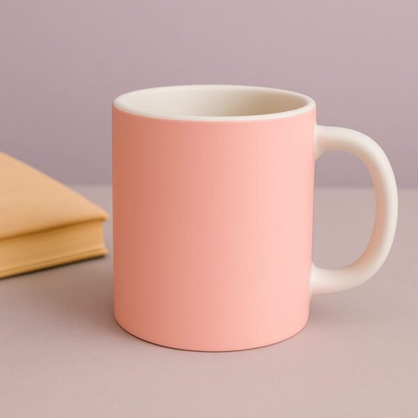 💖 "I Cry a Lot But I Am So Productive" Pink Heart Mug - Image 2