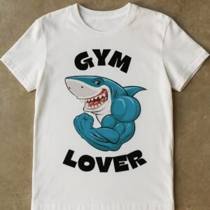 Gym Lover Shark T-Shirt