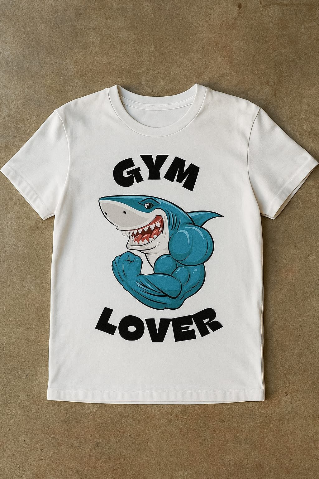 Gym Lover Shark T-Shirt