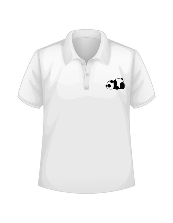 "Panda Mood Polo T-Shirt" - Image 2