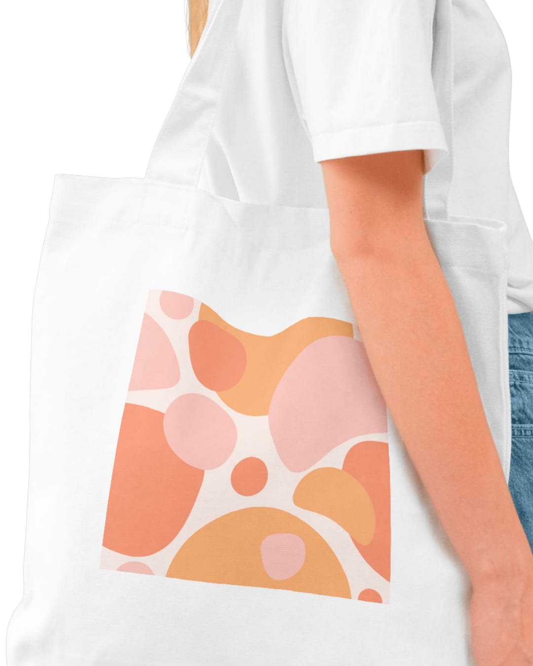 "Pastel Pebbles" Tote Bag