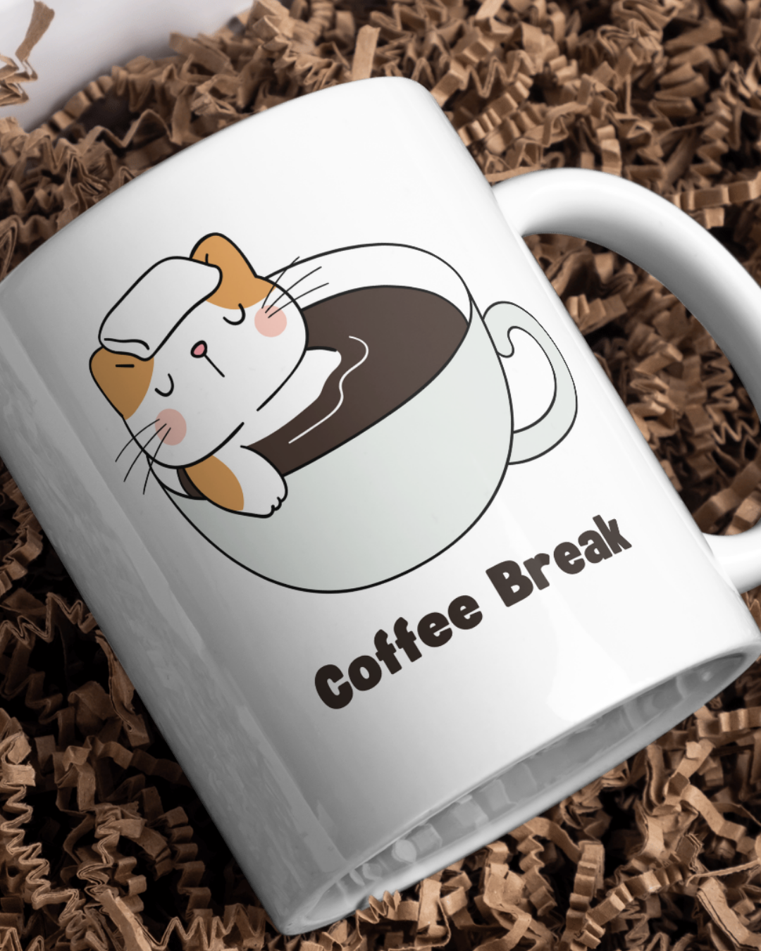 🐱☕ "Coffee Break Cat" Mug