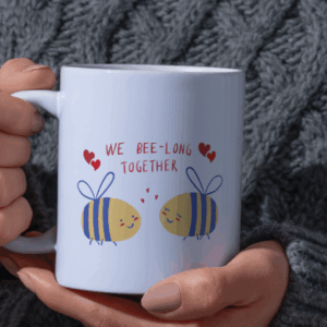 🐝 We Bee-long Together Mug