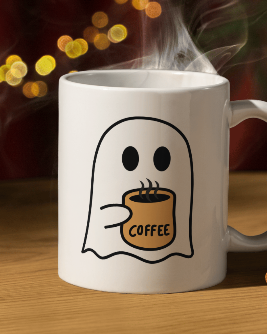 👻 Drink Coffee Ghost Mug
